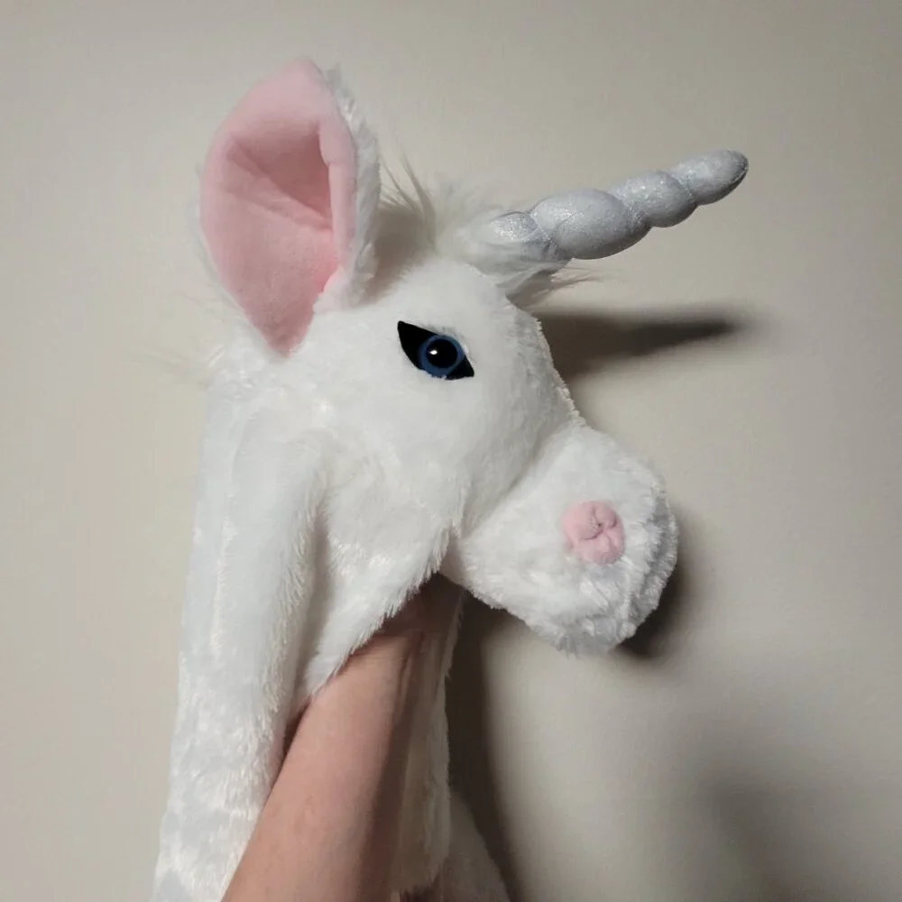 Unicorn Costume 3T Dream Play Imagine Plush Hooded One Piece Halloween Dress Up